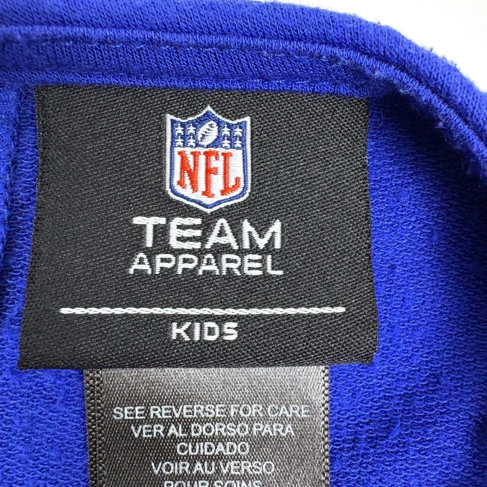 NFL Team Apparel KIDS Buffalo Bills‎ Dress Girls Sz L 6X Red White Blue Football